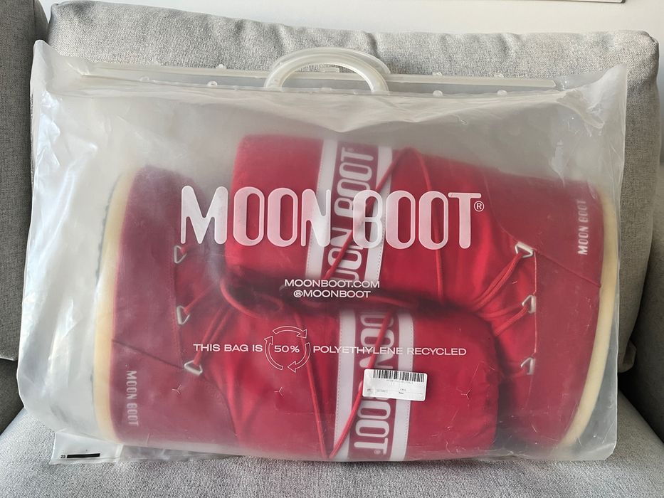 Нови червени Moon boot 39-41