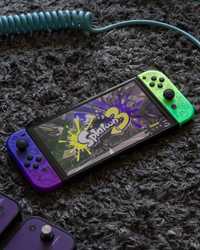 Новый Прошитый Nintendo switch OLED Splatoon 3 Edition