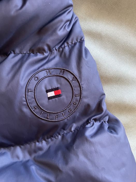 Дамско зимно яке Tommy Hilfiger, 100% гъши пух
