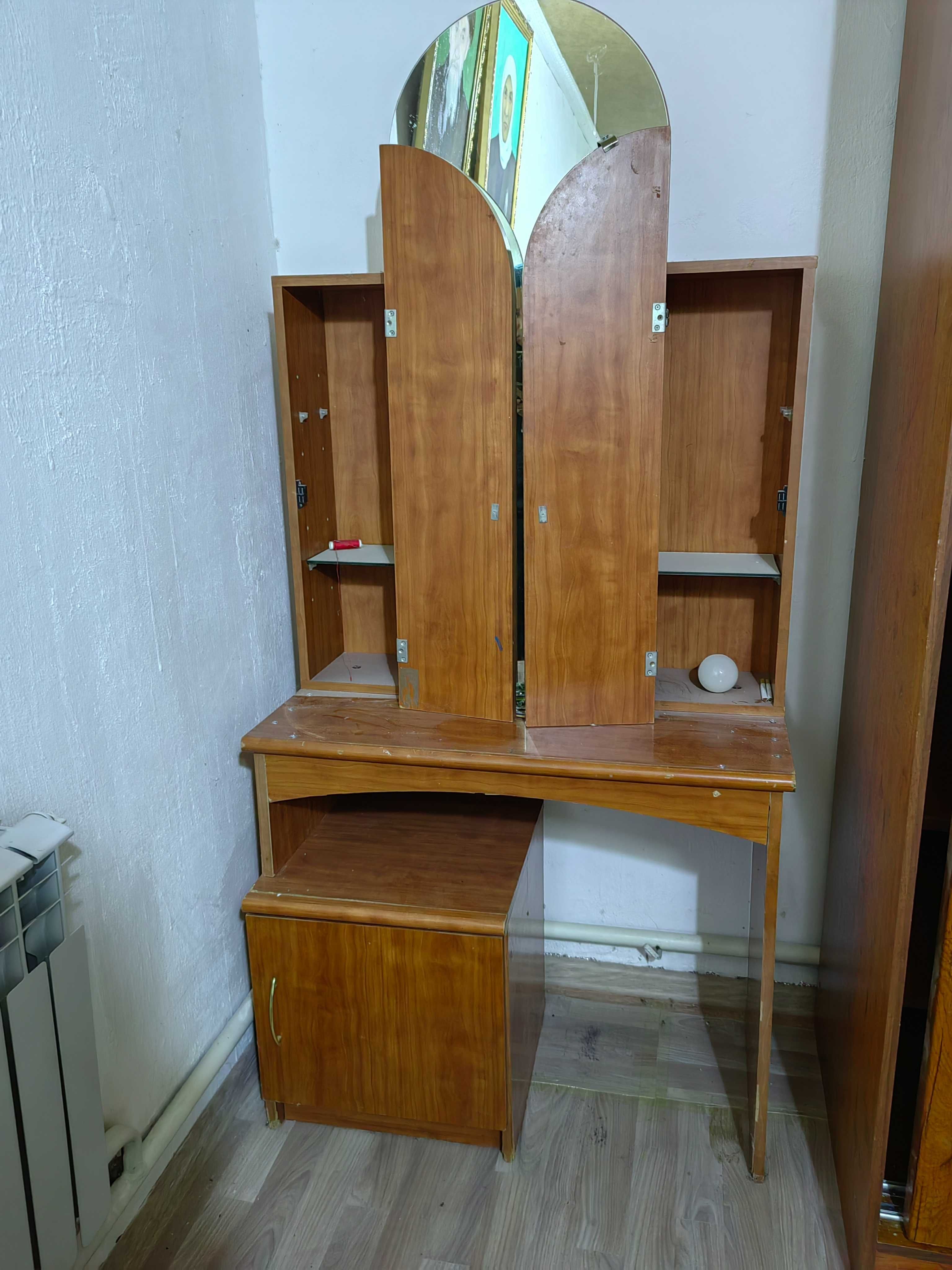 Кровать + камод ШАТУРА бамбук