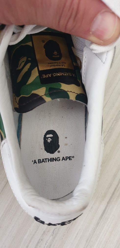 Adidas SuperStar x BAPE / 36/22см UK 3.5 US 4 ОРИГИНАЛ! Унисекс Кецове