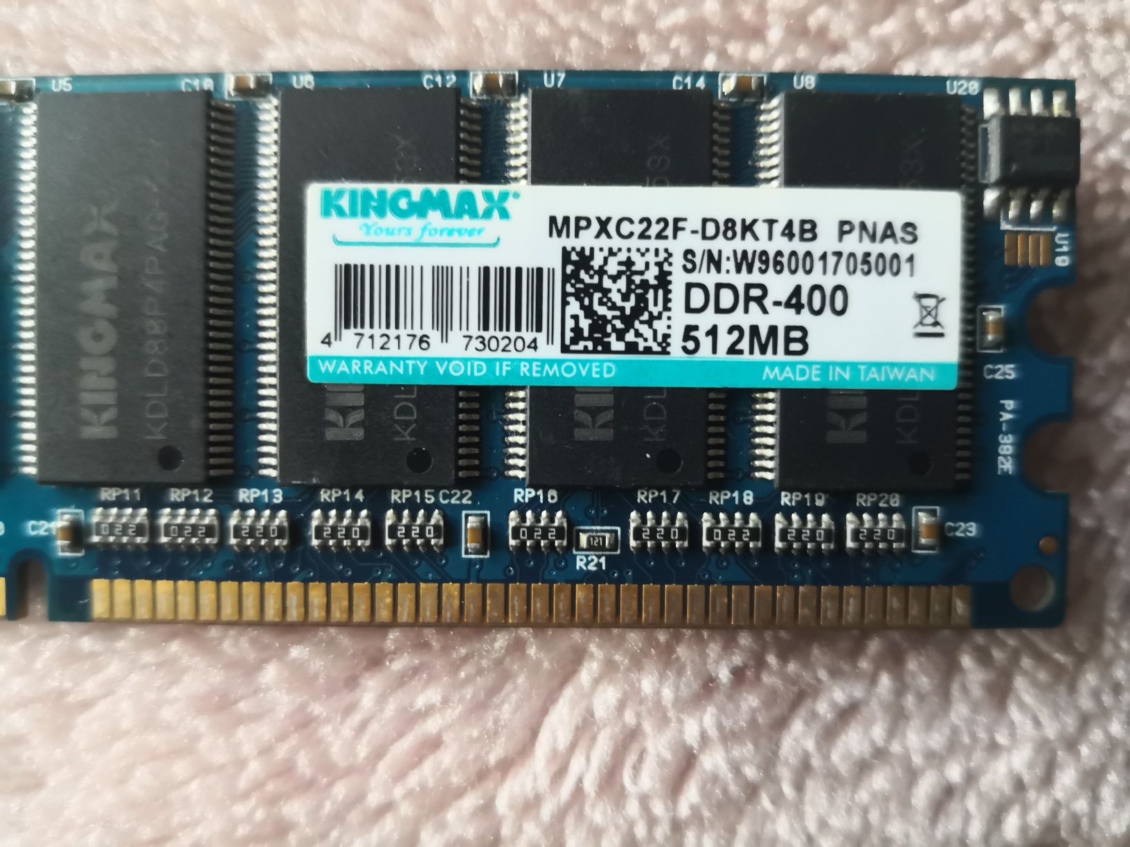 Memorie Kingmax DDR 512MB