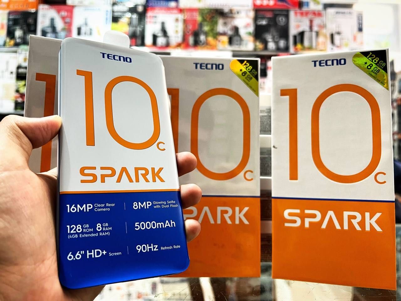 Tecno Spark 10C  2024 64/128Gb (Доставка+Скидка) New 2024!