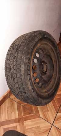 Set 4 anvelope iarna 195/60R15 + jante