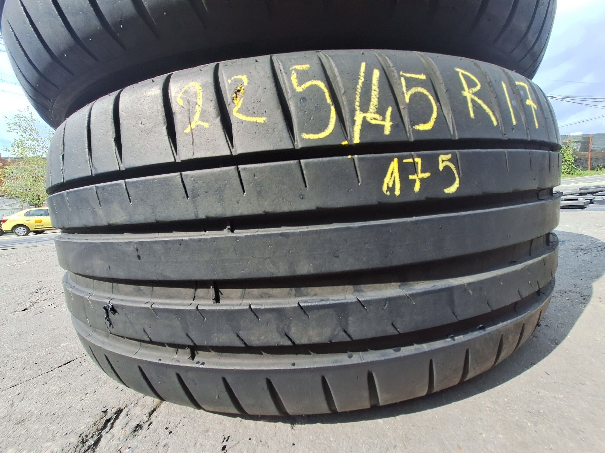 2 anvelope vara 225/45r17 Michelin Montaj Gratuit