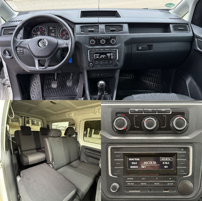 VW Caddy Maxi 2017 2.0 TDi - 140 cp 7 locuri Euro 6