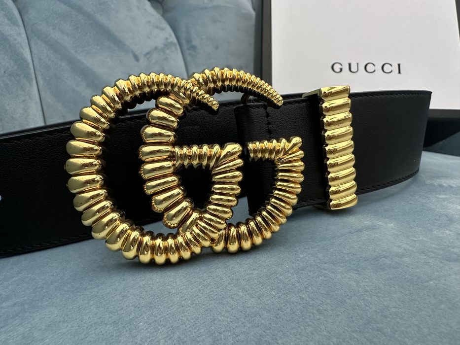 Curea Gucci, noua, piele, cutie si saculet