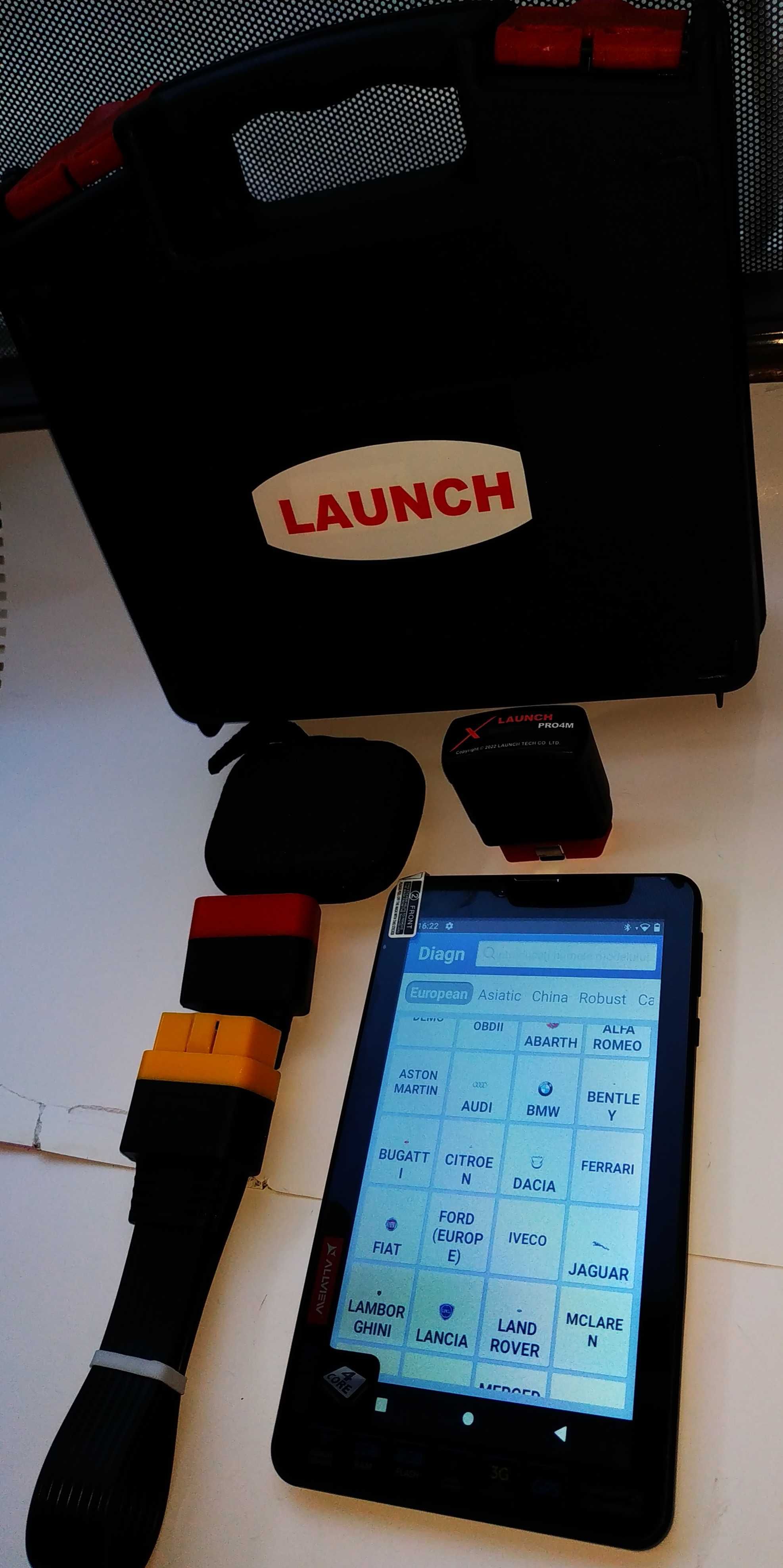 Tester auto Launch Easydiag 5.0 Pro4M, Tableta noua, Full Soft Obfcm