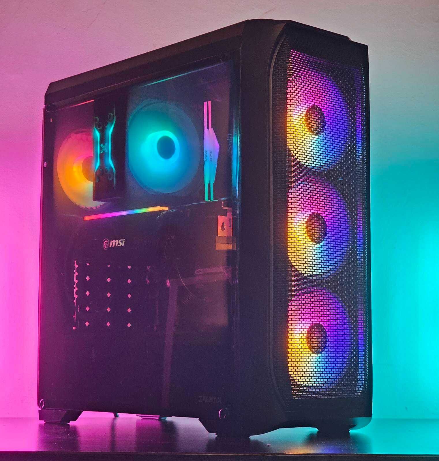 RTX 4070 Super/Ryzen 7-7700/RAM 32GB/SSD 1TB/Чисто Нов+Гаранция!