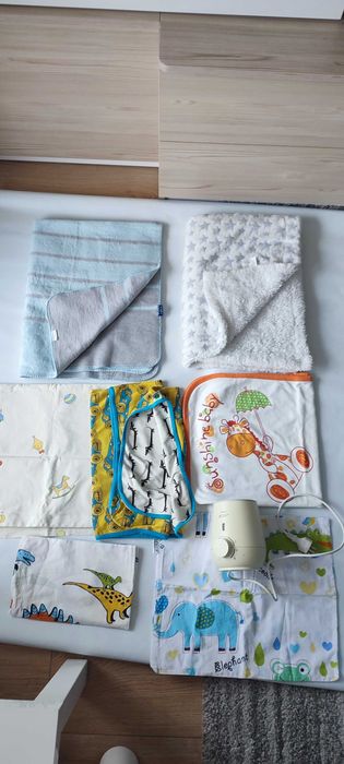 Сет бебешко одеало ,Дебели и тънки,уред за затопляне на храна Philips