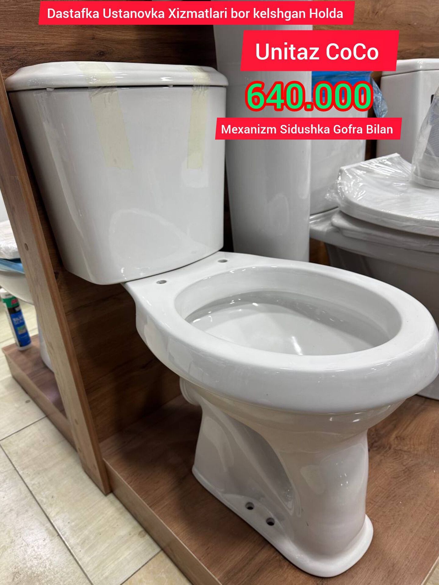 Unitaz keramik Унитаз Чашаген