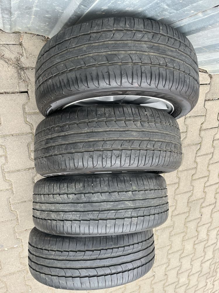 Jante aliaj 5x120mm, anvelope 205/55 R16, BMW E46, E91, E91, E87, E81