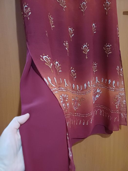 Vand rochie lunga, XL, fără defecte