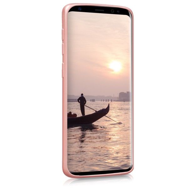 Husa Samsung Galaxy S9, Elegance Luxury slim antisoc Rose-Gold