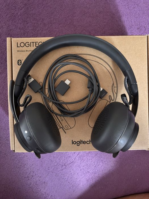 Casti Logitech Zone Wireless Office