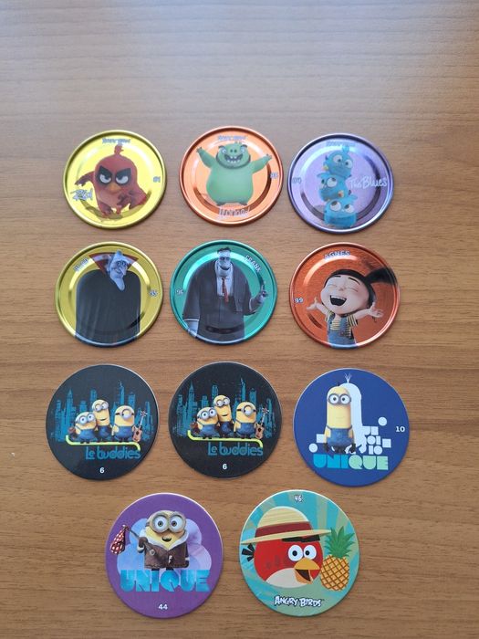 Чипове Чипикао Angry Birds, Хотел Трансилвания и Миниони