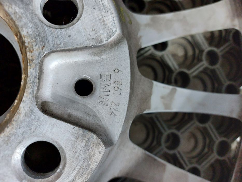 set jante 18 originale bmw 5 g30 g31 6 gt g32 style 619 negre