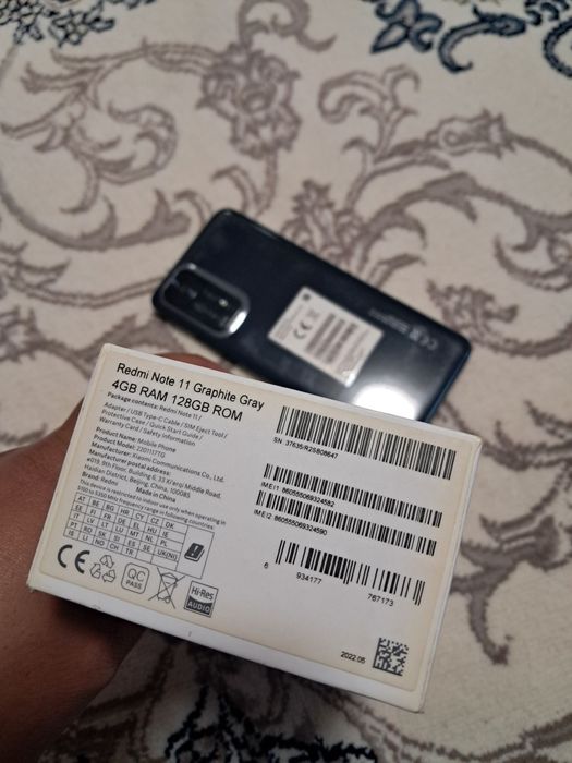 Xiaomi note 11 4/128