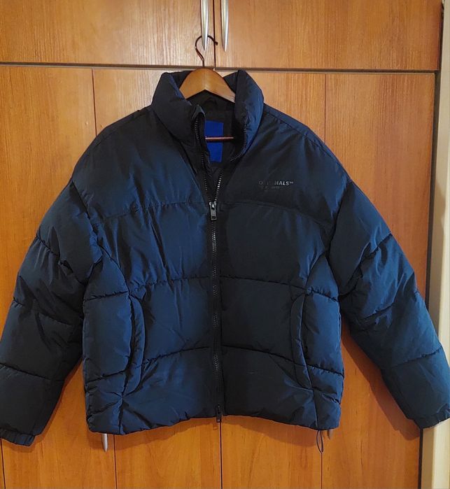 Мъжко яке Jack&Jones, зимно спортно, черно, размер М.