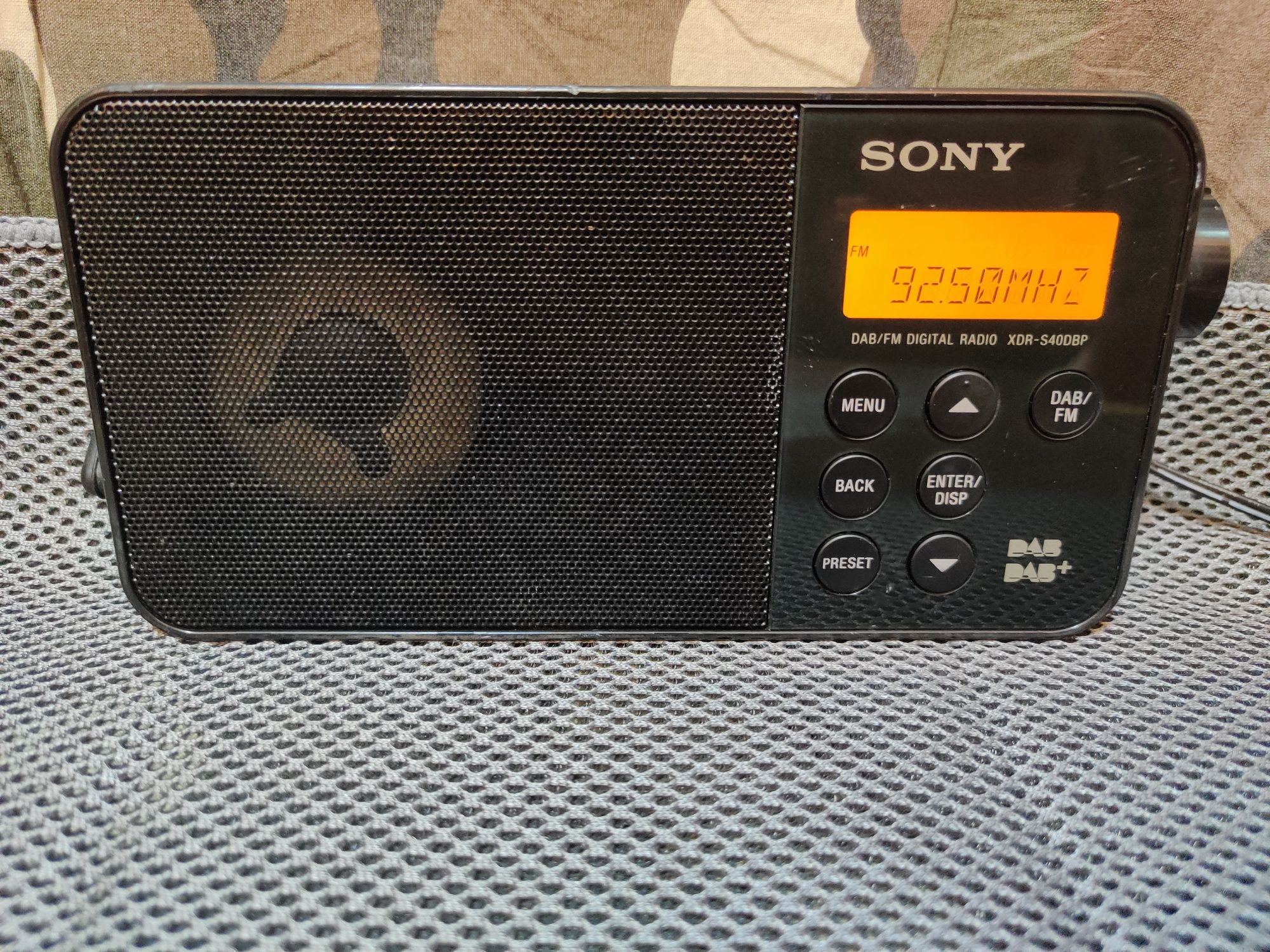 Radio portabil cu DAB Sony XDR-S40DBP