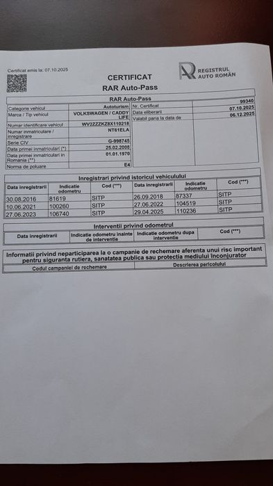 Vând wolkswagen caddy 1.9 tdi