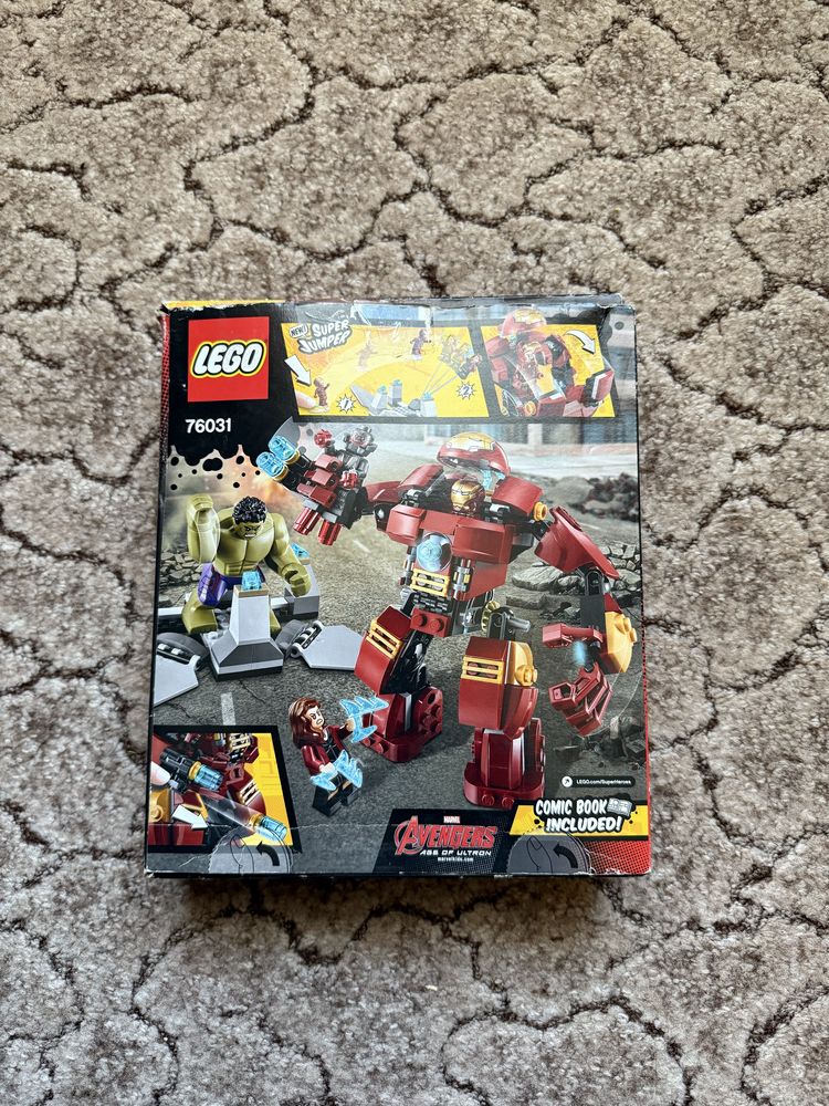 Lego Superheroes The Hulk Buster Smash 76031 complet in cutie.
