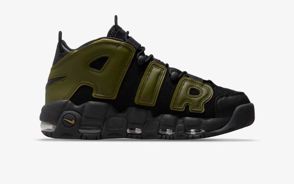Мъжки маратонки Nike Air More Uptempo 96 BLACK, ROUGH GREEN & PILGRIM