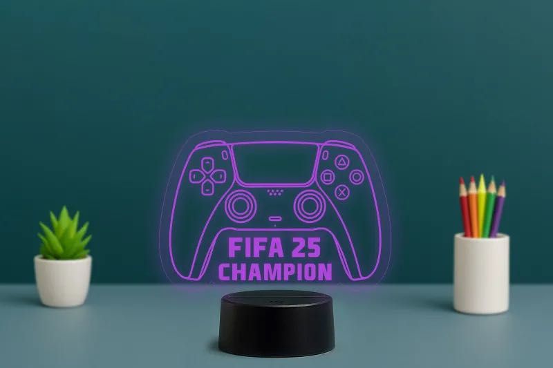 Lampa LED 3D Controller Personalizabil – 239 lei – Livrare Gratuită