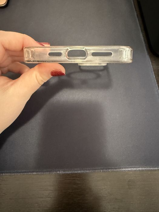 Carcasa transparenta iPhone 14 Pro Max, ca noua