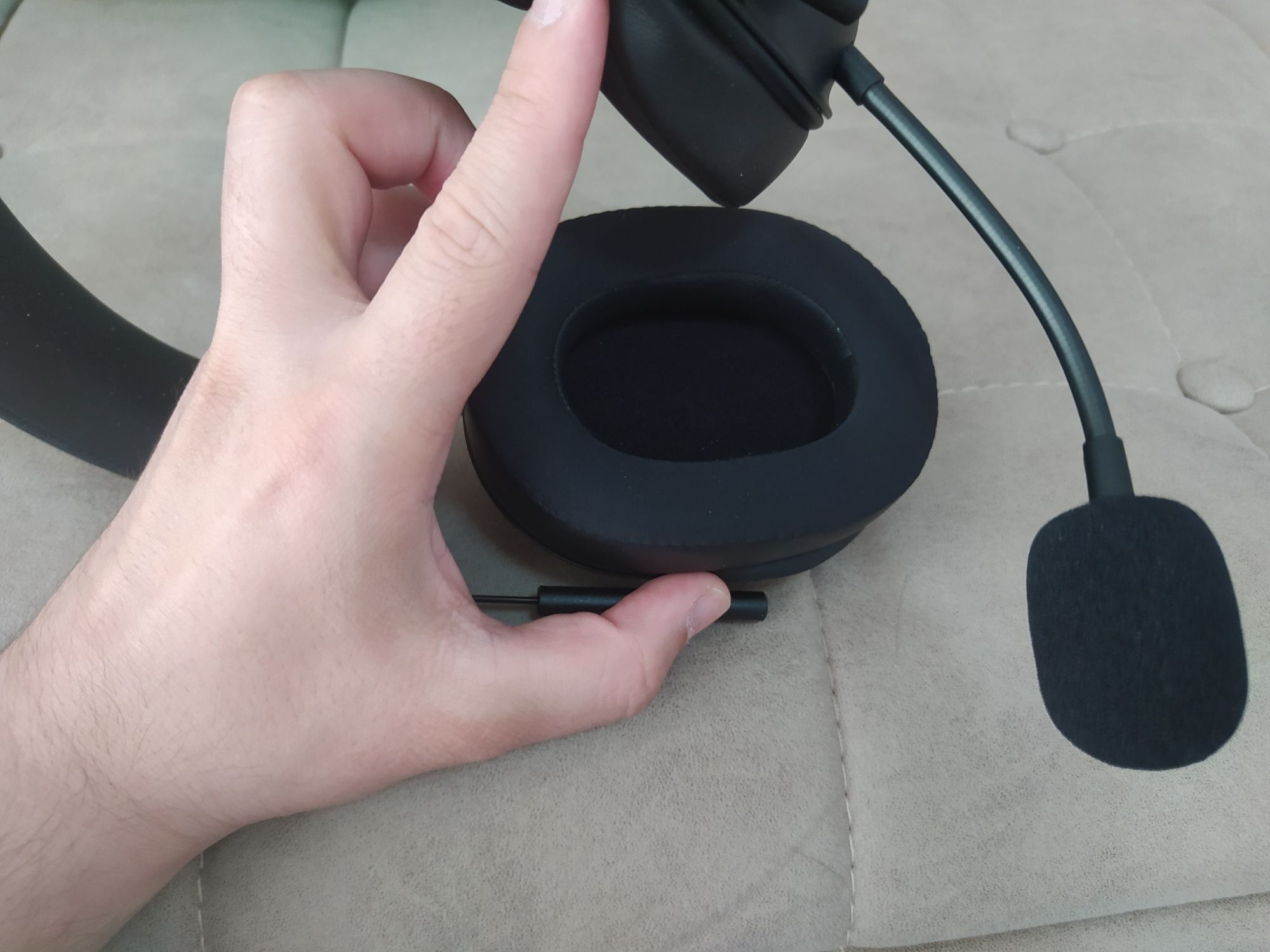 Naushnik razer black shark hayperspeed