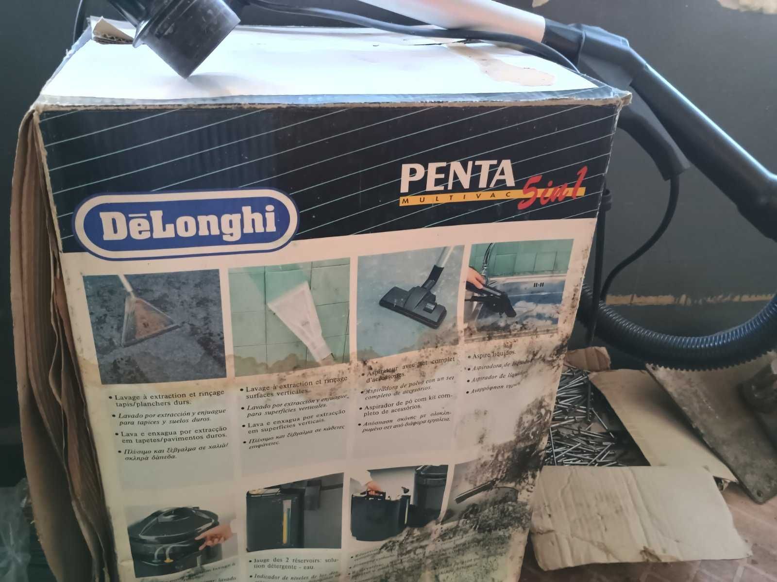 Прахосмукачка за сухо и мокро почистване и пране Delonghi Penta 5 в 1