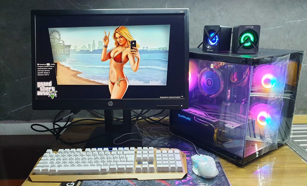 Core i5, игровой компьютер в комплекте, продам!