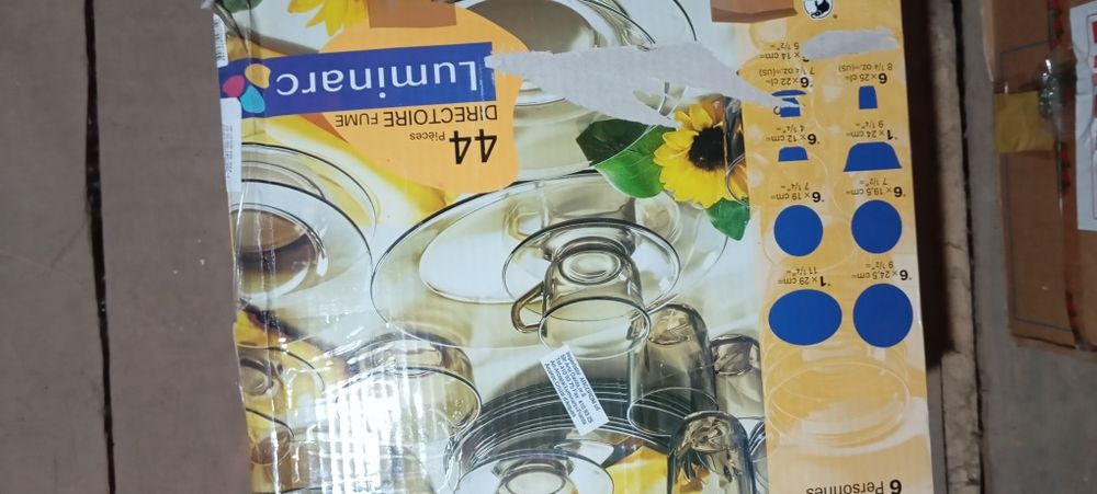 Set vesela LUMINARC - 44 de piese - NOU !