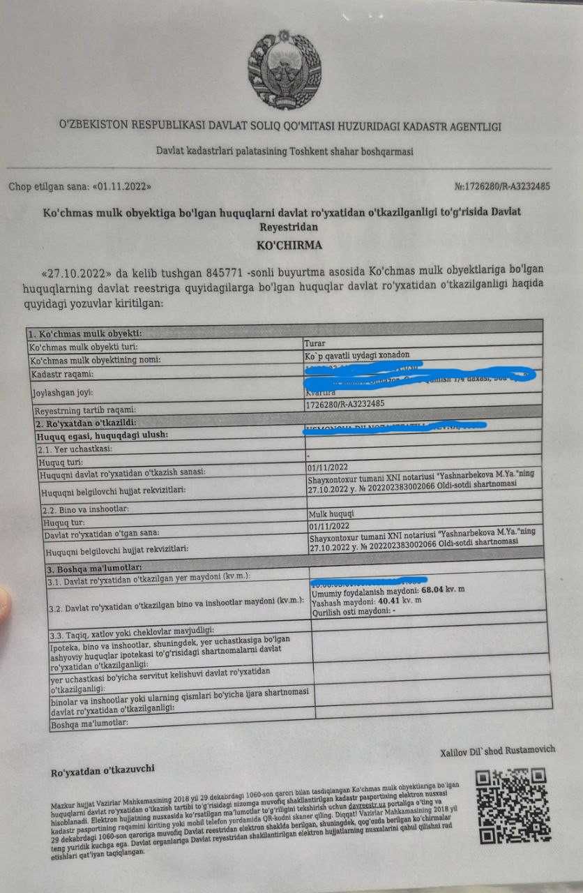 3 комнатная кв продаётся  в коракамиш 1/4  1-таксо парк