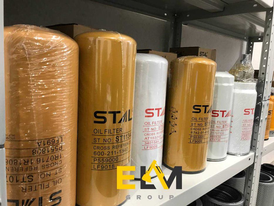 Фильтра масляные, воздушные, гидравлические на спецтехнику