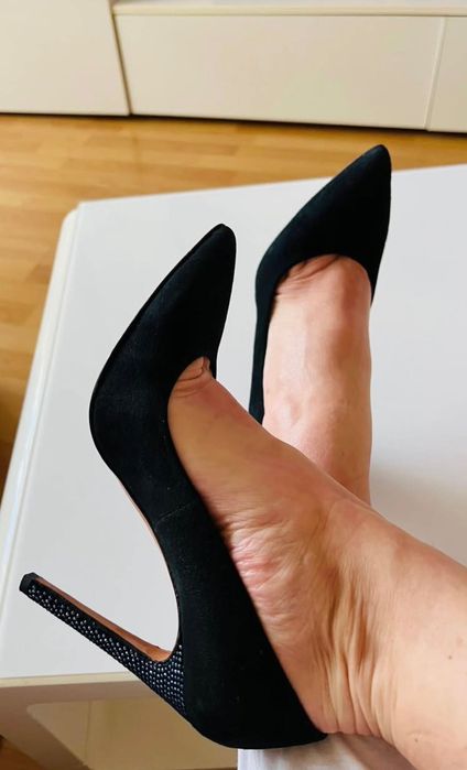 Pantofi stiletto piele full nr 37