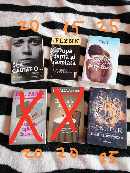 vand carti diverse genuri literare