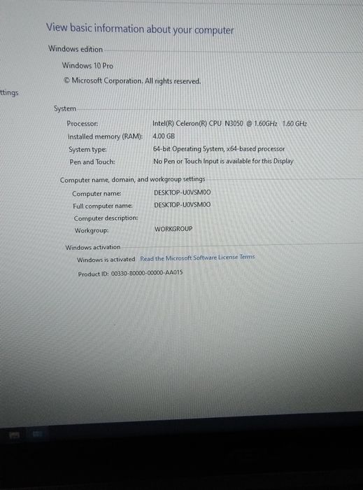 Asus PC calculator all in one