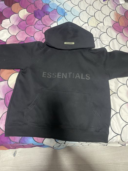 Hoodie essentials negru M