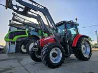 Massey Ferguson 5445 Tractor Massey Ferguson 5445 - 2011 - Încărcător - Furci baloţi