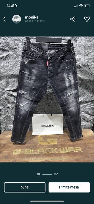 Blugi Dsq calitatea 1