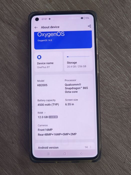 Oneplus 6t perfecta stare