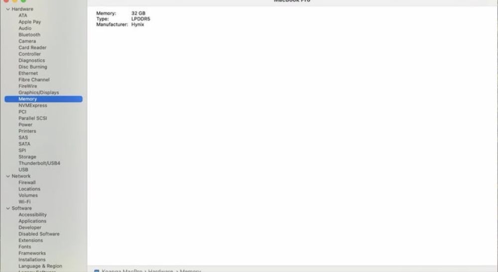 MacBook pro M1 MAX 32GB, 1TB