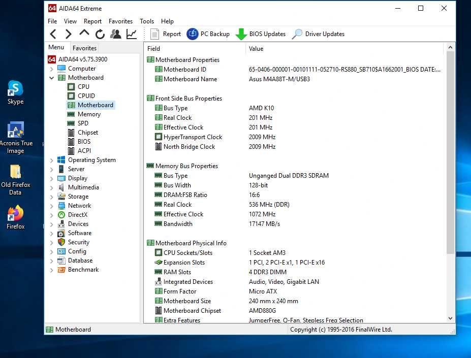 asus + AMD Phenom II X4 955 + 2x2gb ddr3