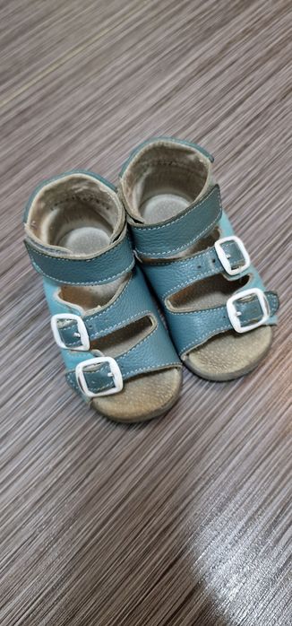 Сандалии на первый шах натуральная кожа