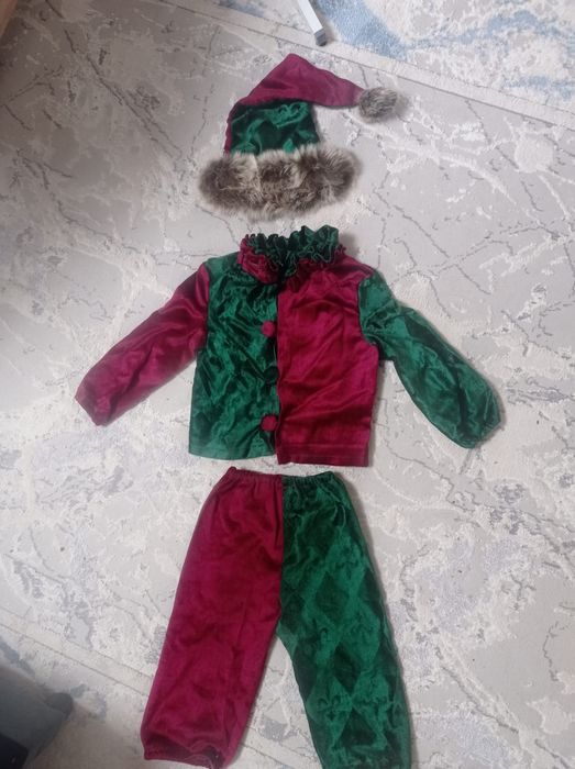 Новогодний костюм клоуна