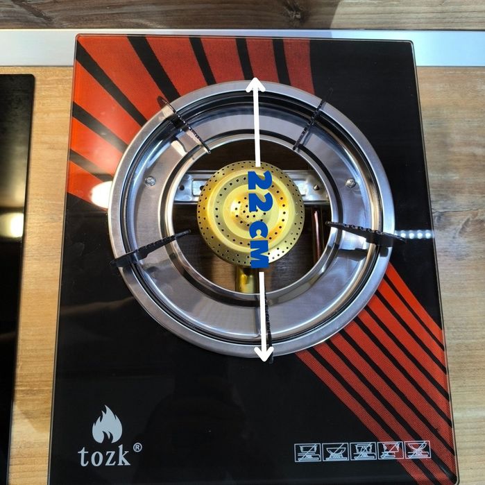 Газов котлон единичен с пиезо запалване НОВ