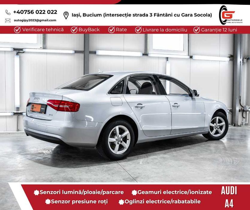 AUDI A4 SEDAN Fab2015Benzină Euro5CP120 Navi Climatronic Jante Senzori