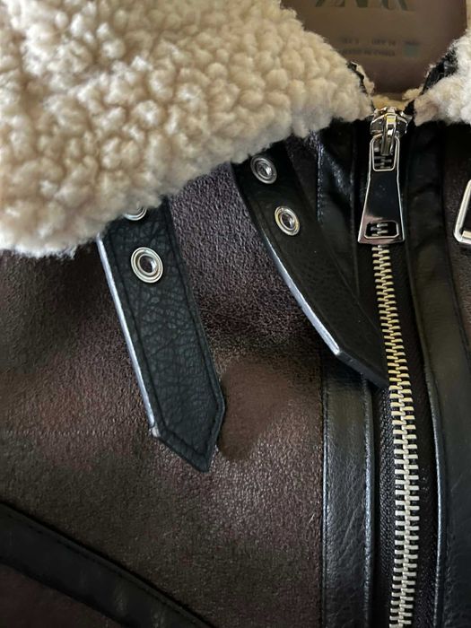 Есенно, зимно скъсено яке ZARA, S