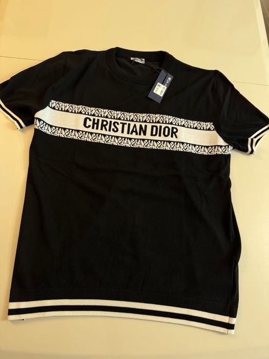 Dior-Автентична чисто нова мъжка тениска Л размер